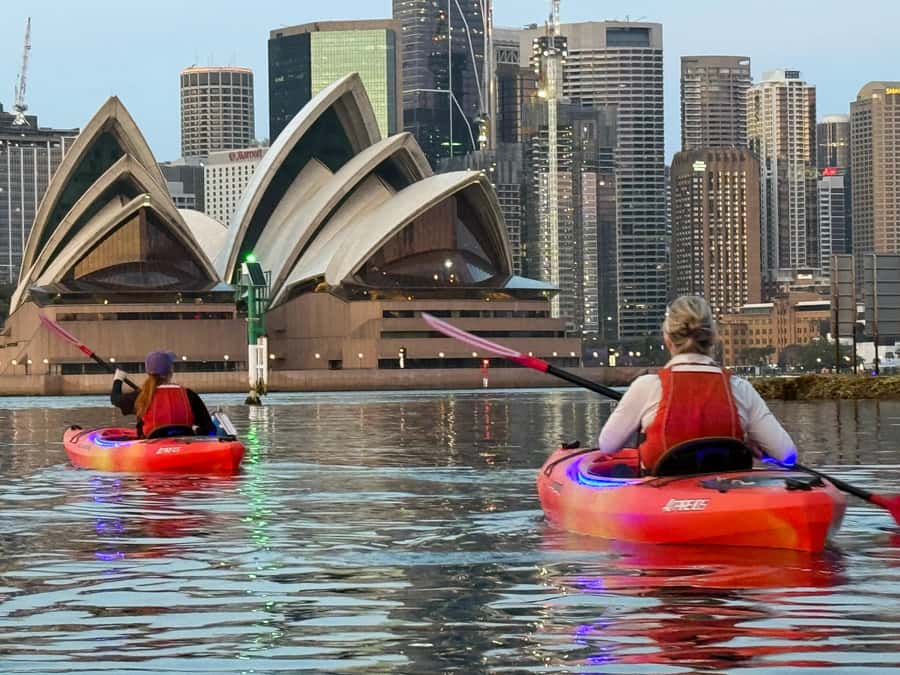 Sydney: Opera House and Harbour Guided Kayak Tour - The Opera House from the water