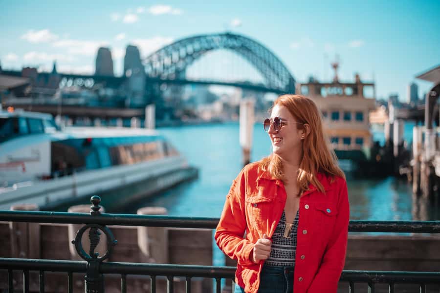 Sydney: Private Photoshoot outside the Opera House - Working the Opera House backdrop for 30 to 45 minutes
