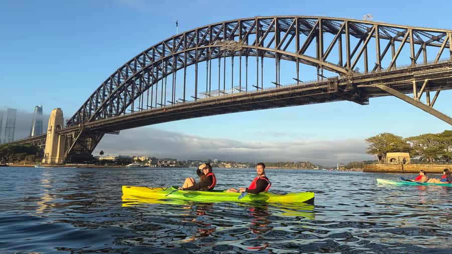 Sydney Sunrise Private Kayak – Opera House & Harbour Bridge - How much paddling should you expect?