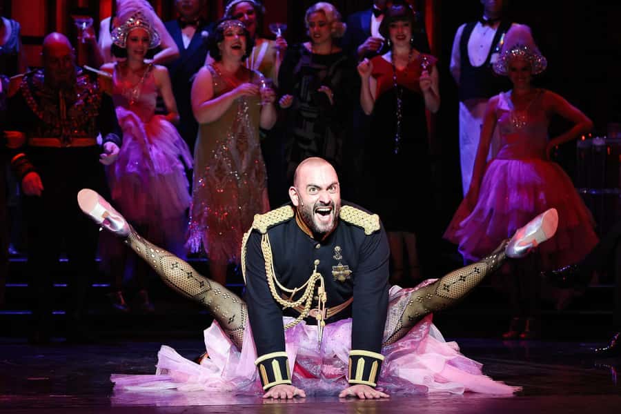 Sydney: The Merry Widow at the Sydney Opera House - Costumes, sets, and choreography carry the mood