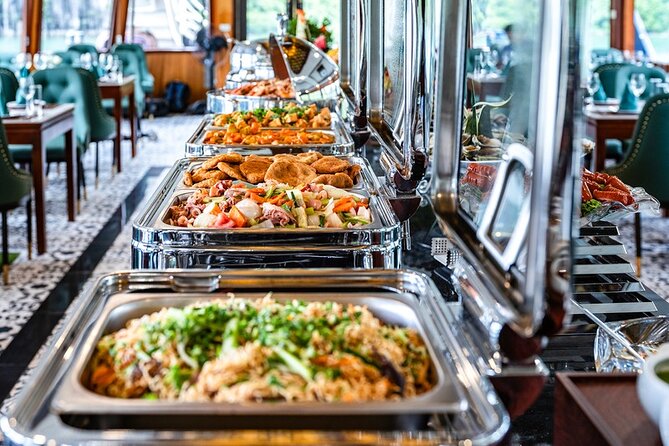 Symphony Luxury Cruise One Day Trip, Buffet Lunch (pool on top) - Buffet lunch aboard the Symphony