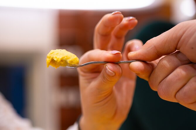Symphony of Flavors - Corfu Old Town Food and Olive Oil Tasting - Fava puree brings olive oil back to its ancient partner