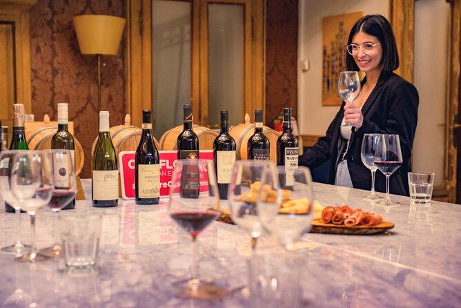 Symphony of Wine A Premium 8 Wines Tasting Experience in Florence - Eight glasses, one Italian wine lesson