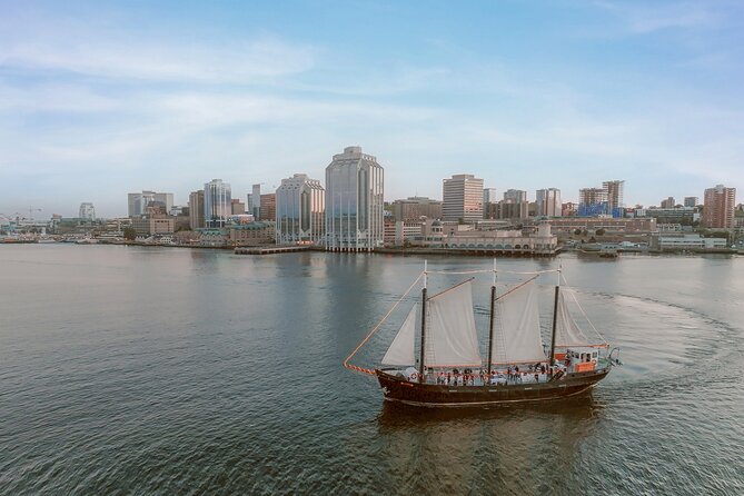 Tall Ship Silva Sailing Cruise Ft. a Live Musician - Halifax Harbour Bridge and the Waterfront Boardwalk