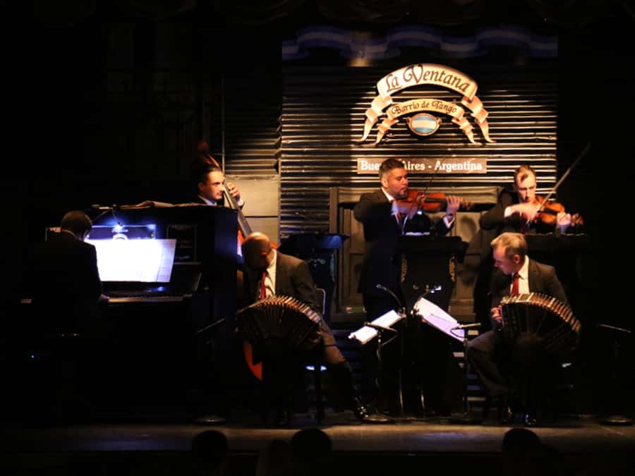 Tango show in La Ventana with optional Dinner - The Evita segment