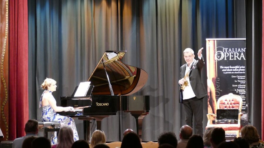 Taormina International Music Festival 2025 - June 7: four hands at the piano