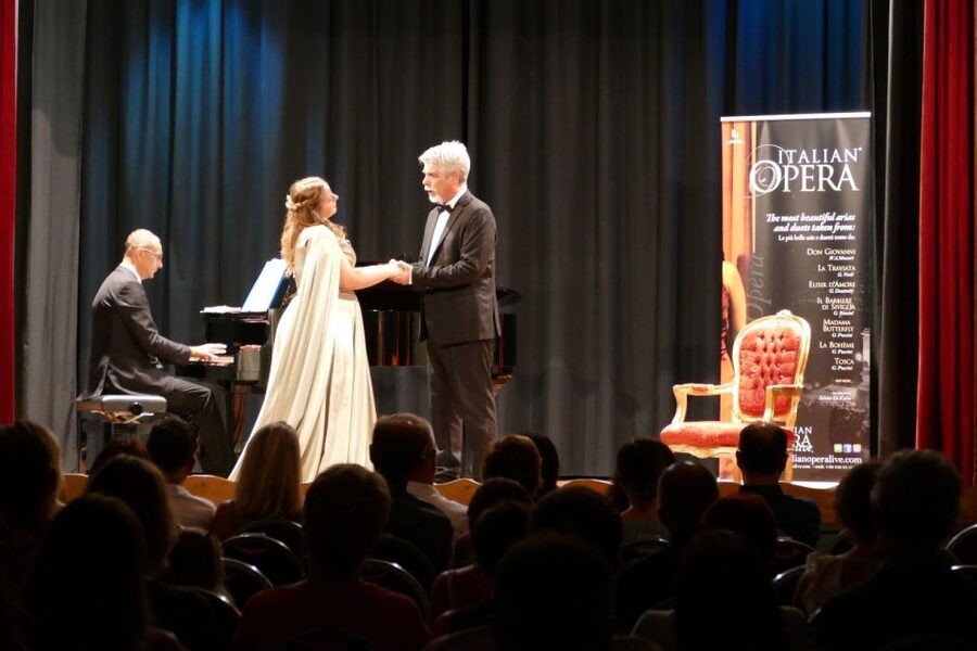 Taormina: Opera Performance in the Nazarena Theater - The opening program: Mozart, Verdi, Puccini, and more