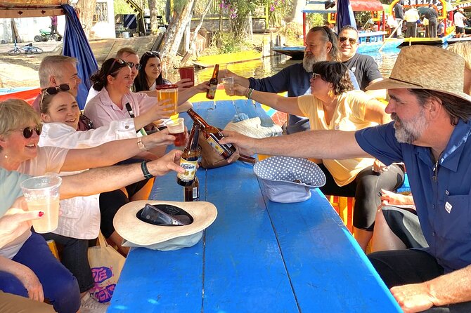 Trajinera Party at Xochimilco with Drinks, Mariachi & Snacks - The value of $47 per person