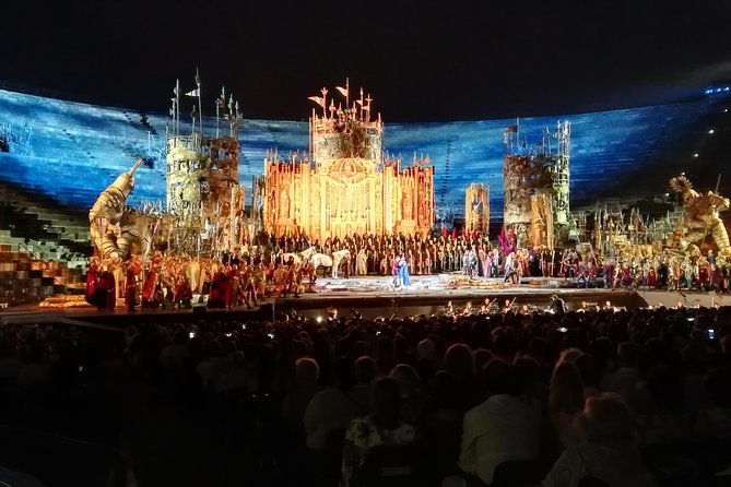 Transfer from Lake Garda to Verona Arena and Opera Ticket - Your 6th-sector seat and what it really means