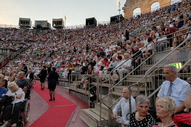 Transfer from Lake Garda to Verona Arena and Opera Ticket - The productions scheduled for 2025