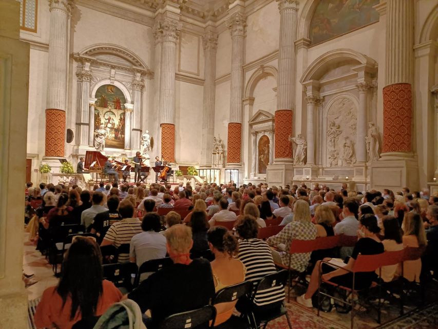 Venice: Interpreti Veneziani Concert at Church of San Vidal - Seating, sound, and comfort