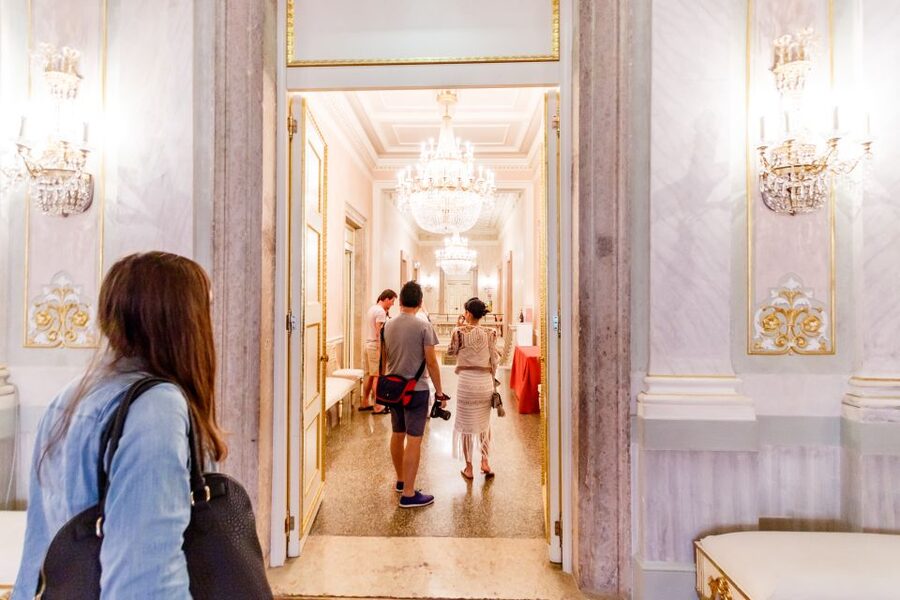 Venice: La Fenice Opera House Entry Ticket with Audio Guide - The auditorium, balconies, and royal box