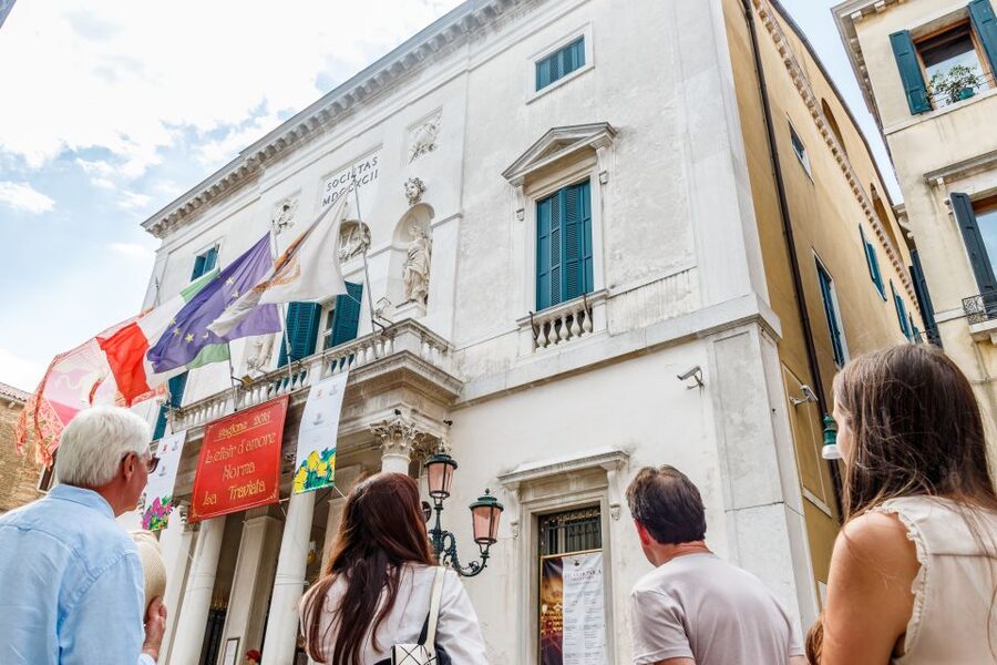 Venice: La Fenice Opera House Entry Ticket with Audio Guide - Arriving at the theater and collecting the audio guide