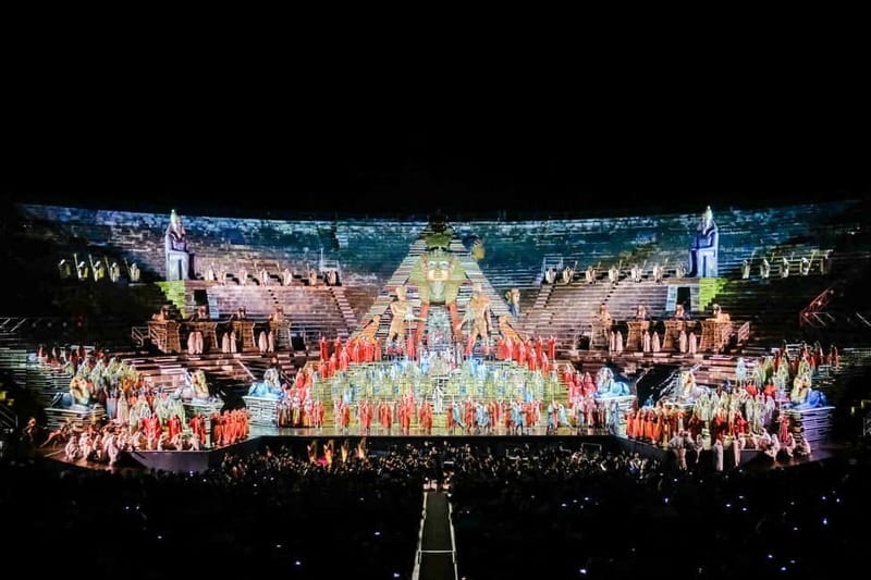 Verona: Arena di Verona Opera Ticket - Ticket pickup at gate 7