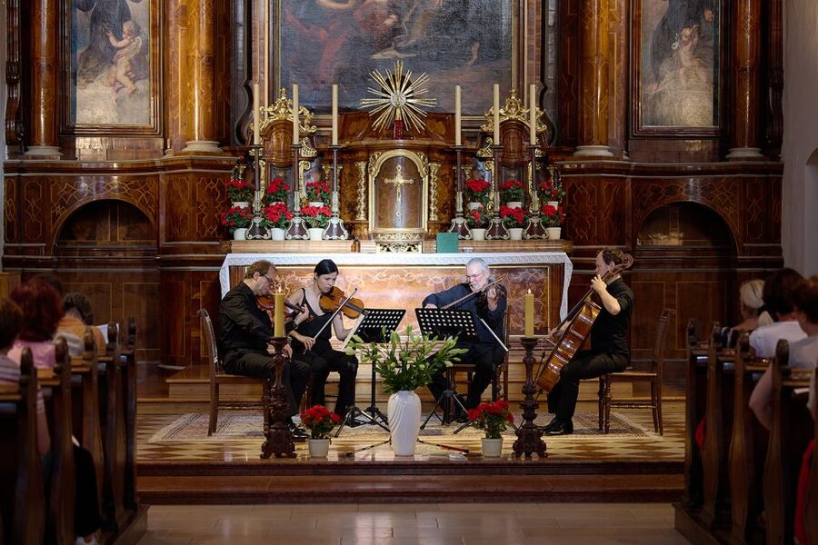 Vienna: A Little Night Music - Concert at Capuchin Church - Entering Capuchin Church near the State Opera