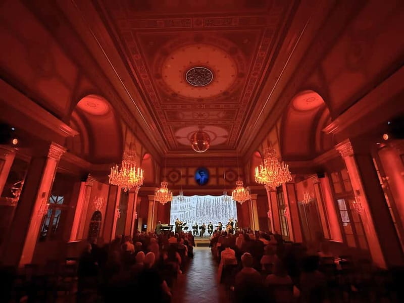 Vienna: Classical Concert in the historic 1837 Strauss-Hall - Entering the Strauss Exhibition before the music