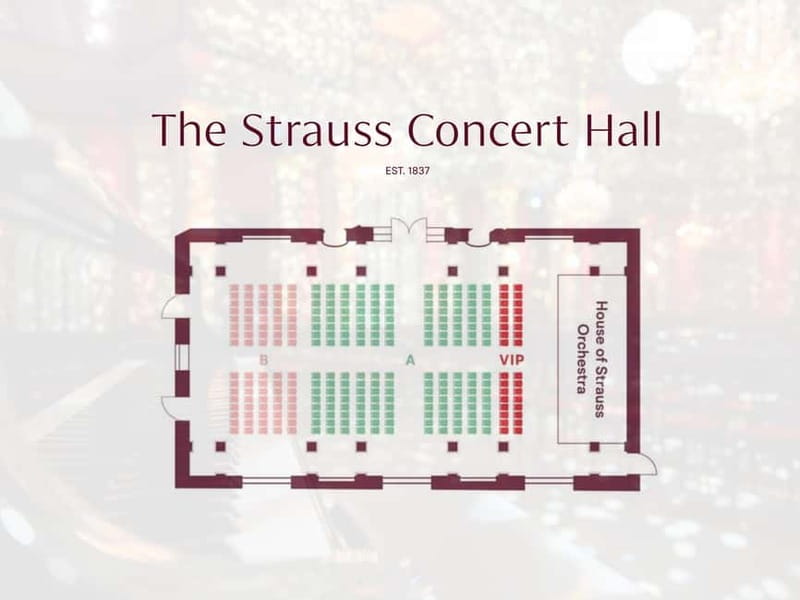 Vienna: Classical Concert in the historic 1837 Strauss-Hall - How the light show changes the music