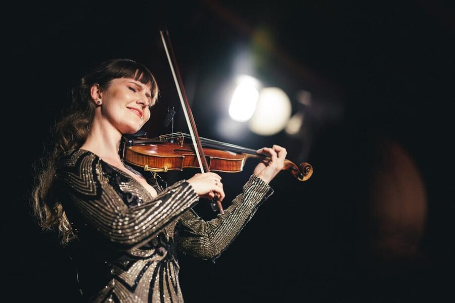 Vienna: Johann Strauss Dinner Show at the Prater - The third act: violin solos and a livelier finale
