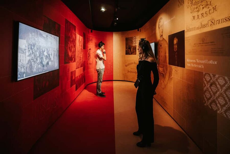 Vienna: Johann Strauss - Immersive Audiovisual Experience Ticket - Compose a waltz you can take home