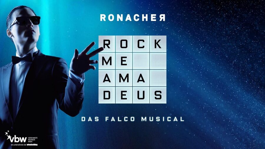 Vienna: Musical Tickets ROCK ME AMADEUS - THE FALCO MUSICAL - The first act: Hans Hölzel becomes Falco