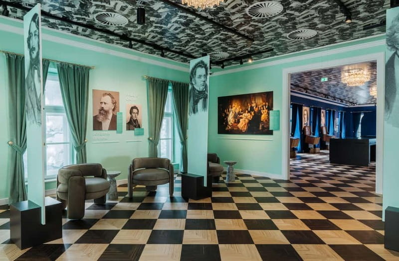 Vienna: Strauss Museum – Music&History in Historic 1837 Hall - The Strauss Concert Hall and its historic setting