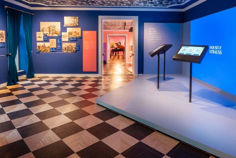 Vienna: Strauss Museum – Music&History in Historic 1837 Hall - Why the multimedia finale works