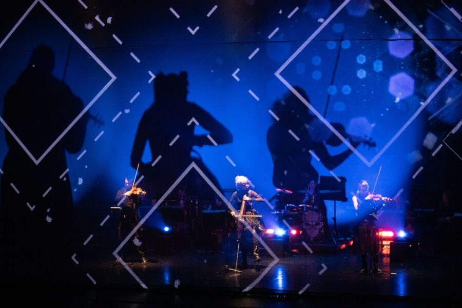 Vivaldianno The Show in Theatre Hybernia - The live music carries the production
