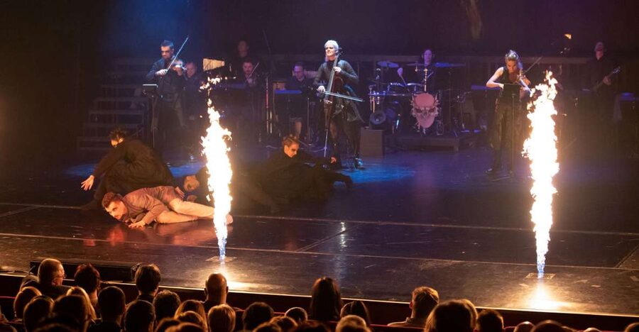 Vivaldianno The Show in Theatre Hybernia - English narration through the Cinewav app