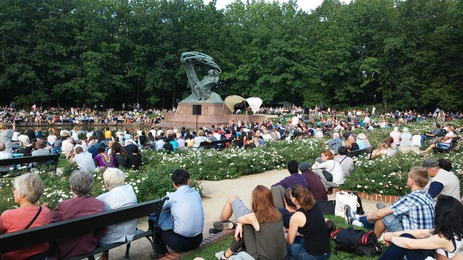 Warsaw: 2-Hour Chopin's Life Walking Tour - Entering the interactive Chopin Museum