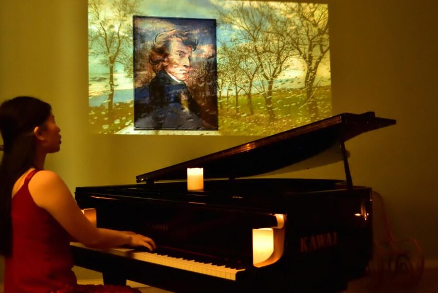 Warsaw Concert: Chopin – Painted by Candlelights with Wine - Arriving at the Chopin Salon