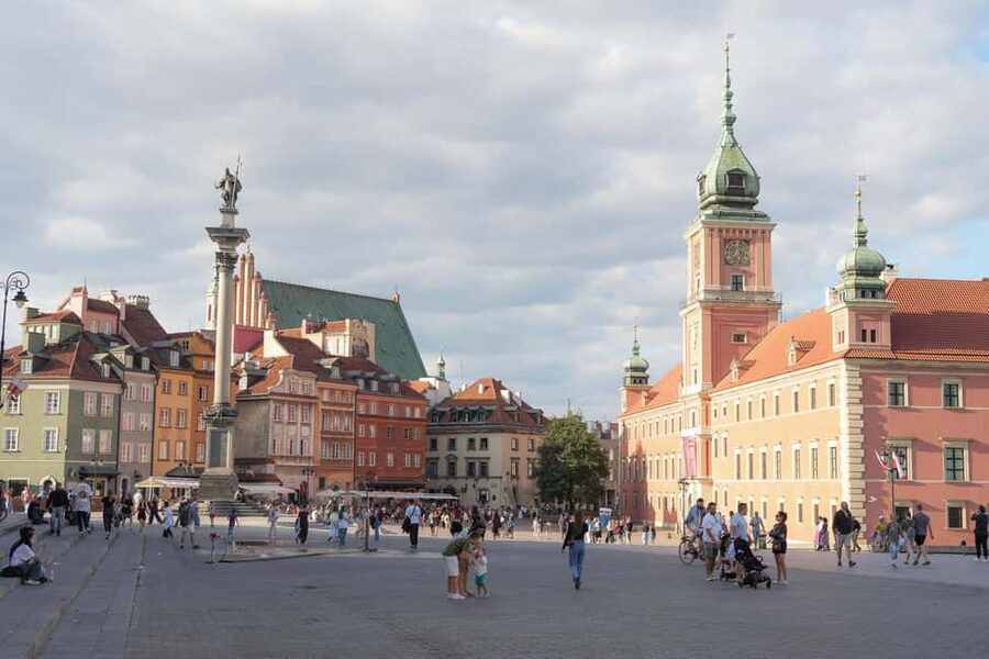 Warsaw: Guided Walking Tour with a Private Chopin Concert - Old Town streets, rebuilding, and powerful monuments