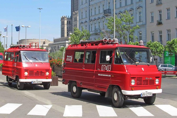 Warsaw Layover Tour (Chopin Airport) by retro minibus - Warsaw Old Town, rebuilt with care